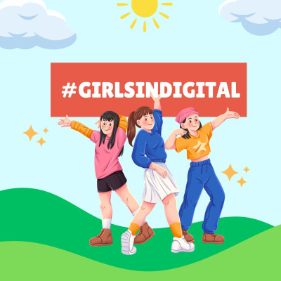 Skaitmeninės mergaitės kelionė: Nuo idėjos iki kodo   #GirlsinDigital